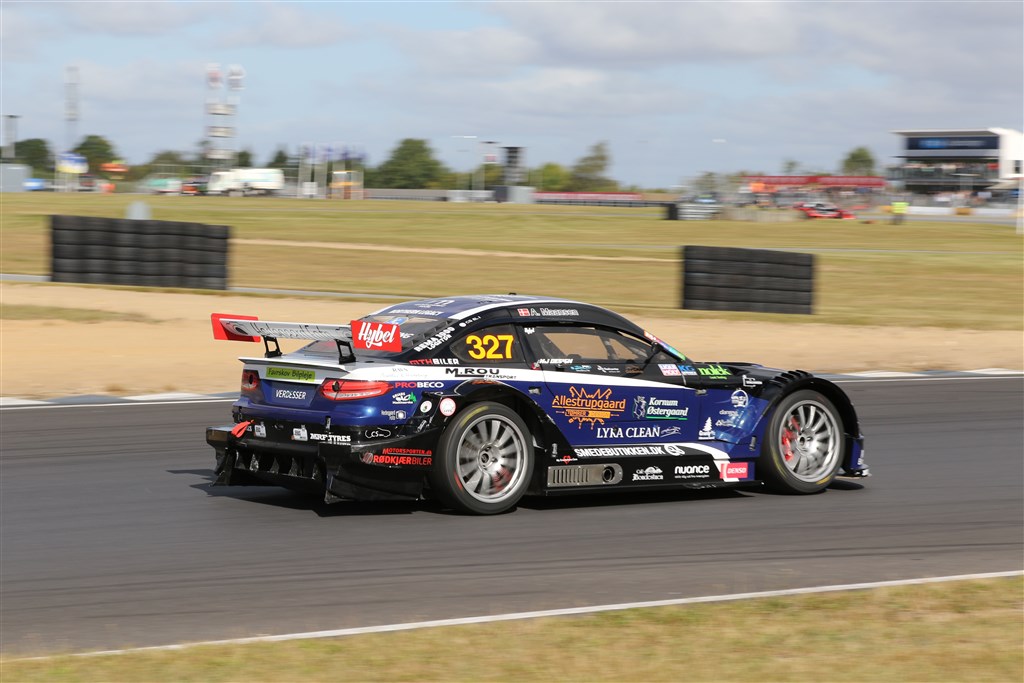 Nymark Racing Academy med helt fremme til GP Danmark - Alex Maansen.
(Foto: Motorsporten.dk)